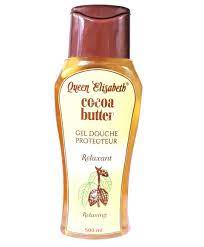 Queen Elisabath Cocoa Butter Shower Gel Douche Protecteur 16.9oz/500ml Queen Elizabeth