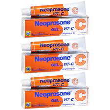 Neoprosone Vit C Tube Gel 1oz / 30 g x3pcs neoprosone