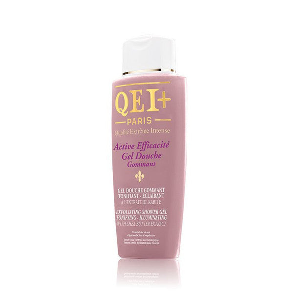 Qei+ Paris Exfoliating Clarifying Body Wash - Shea Efficiency 33.81 Fl.oz Qei +