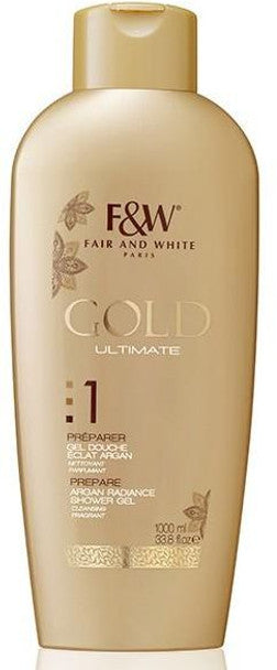 Fair & White Argan Radiance Body Wash| GOLD Fair & White Gold