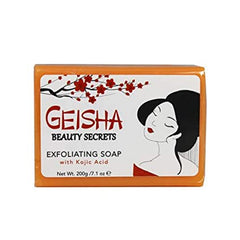 Geisha Beauty Secrets Exfoliating Soap with Kojic Acid - 200g / 7.1 oz GEISHA