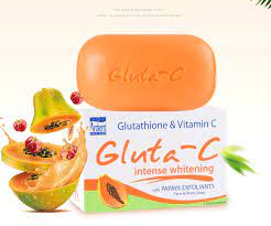 Gluta-C Skin Lightening Soap with Papaya Exfoliants Gluta-C