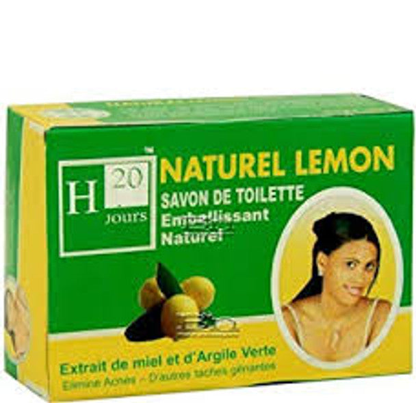 H20 Natural Whitening Lemon Soap 7.5 oz / 225 g H20