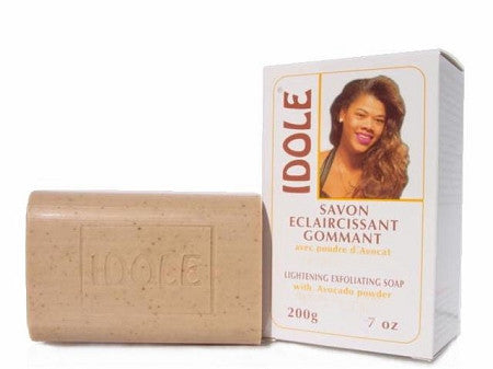 Idole Lightening Exfoliating Soap (Lady Face/White ground) 7 oz / 200 gr idole