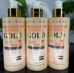 PUREC EGYPTIAN GOLD MAGIC WHITENING LOTION PURE EGYPTIAN MAGIC