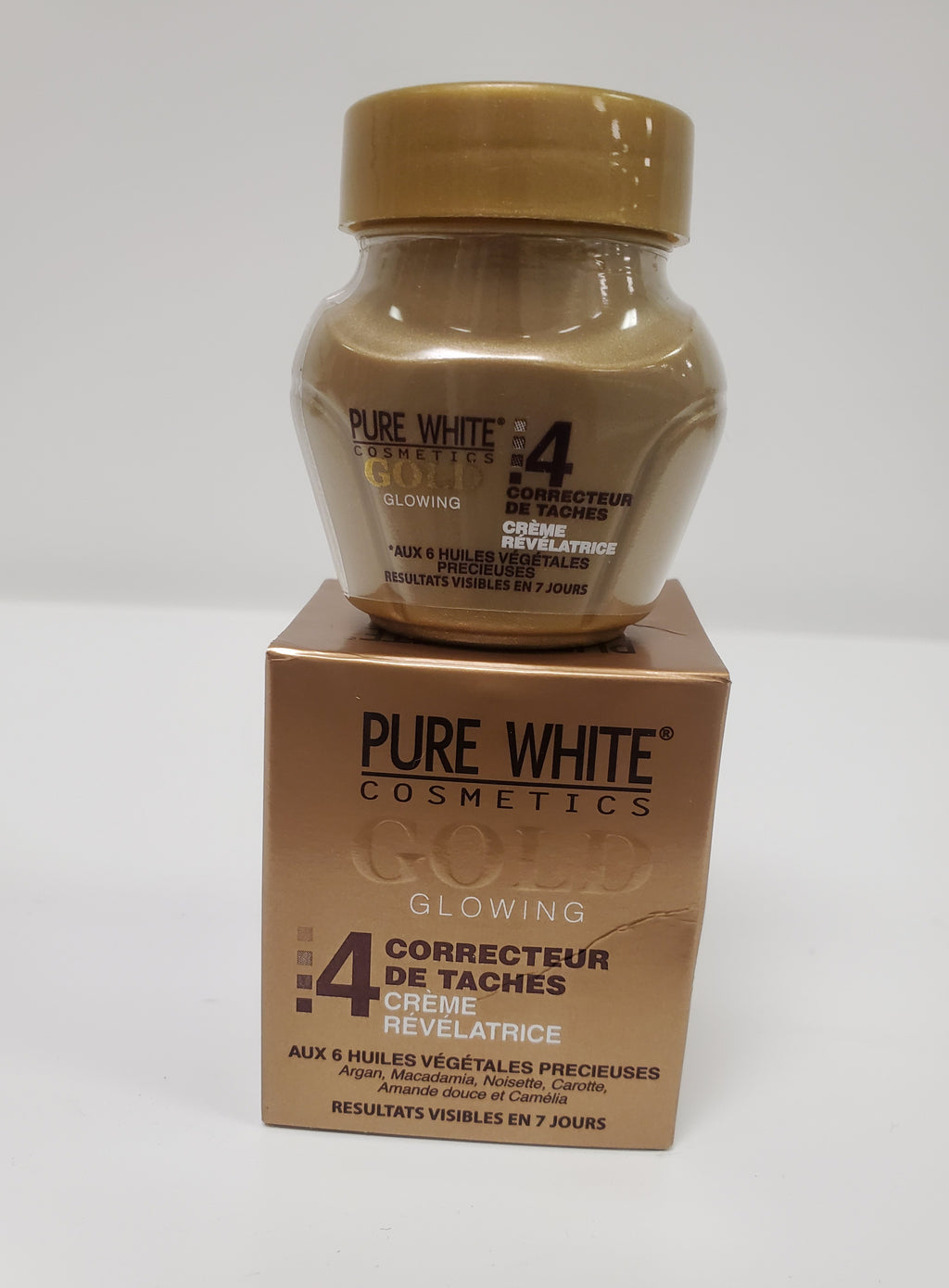 Pure White GOLD #776 DSC Revitalising FADE Jar Cream 1.00oz / 30ml Pure white