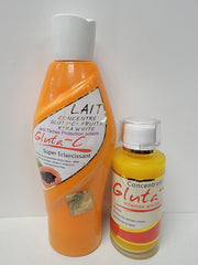 GLUTA C INTENSE WHITENING CONCENTRATE SERUM + GLUTA C XTRAL WHITE BODY LOTION Gluta-C