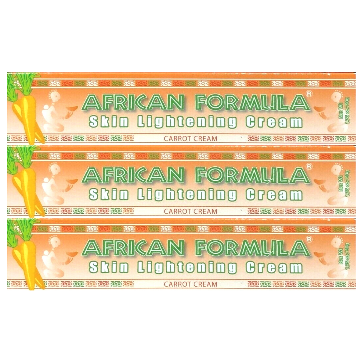 AFRICAN FORMULA CREAM CARROT 1.76oz {Pack of 3} Cream African Formula