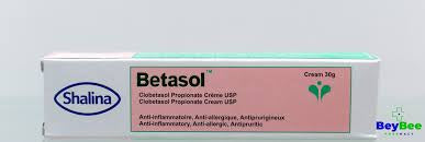 Betasol #291 Tube Cream Fast Action 1oz / 30g (3 PACK) royalglow organics