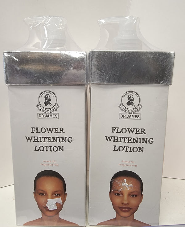 Dr James flower whitening lotion 500ml RoyalGlow Organics