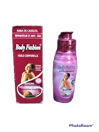 Body Fashion BODY OIL TREAT STRETCH MARKS with Snail Slime 2.5 oz / 75 ml BODY FASHION