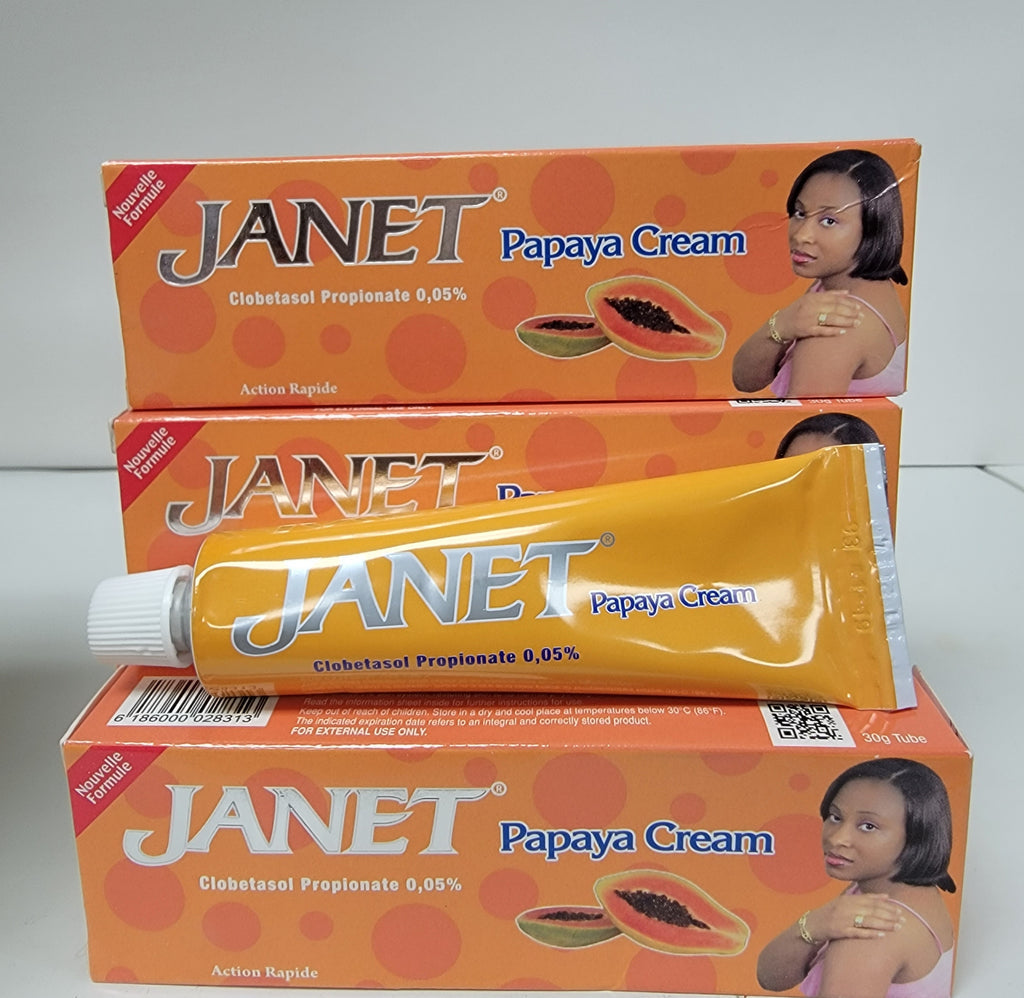 Janet Papaya Cream (5 PACK) Janet