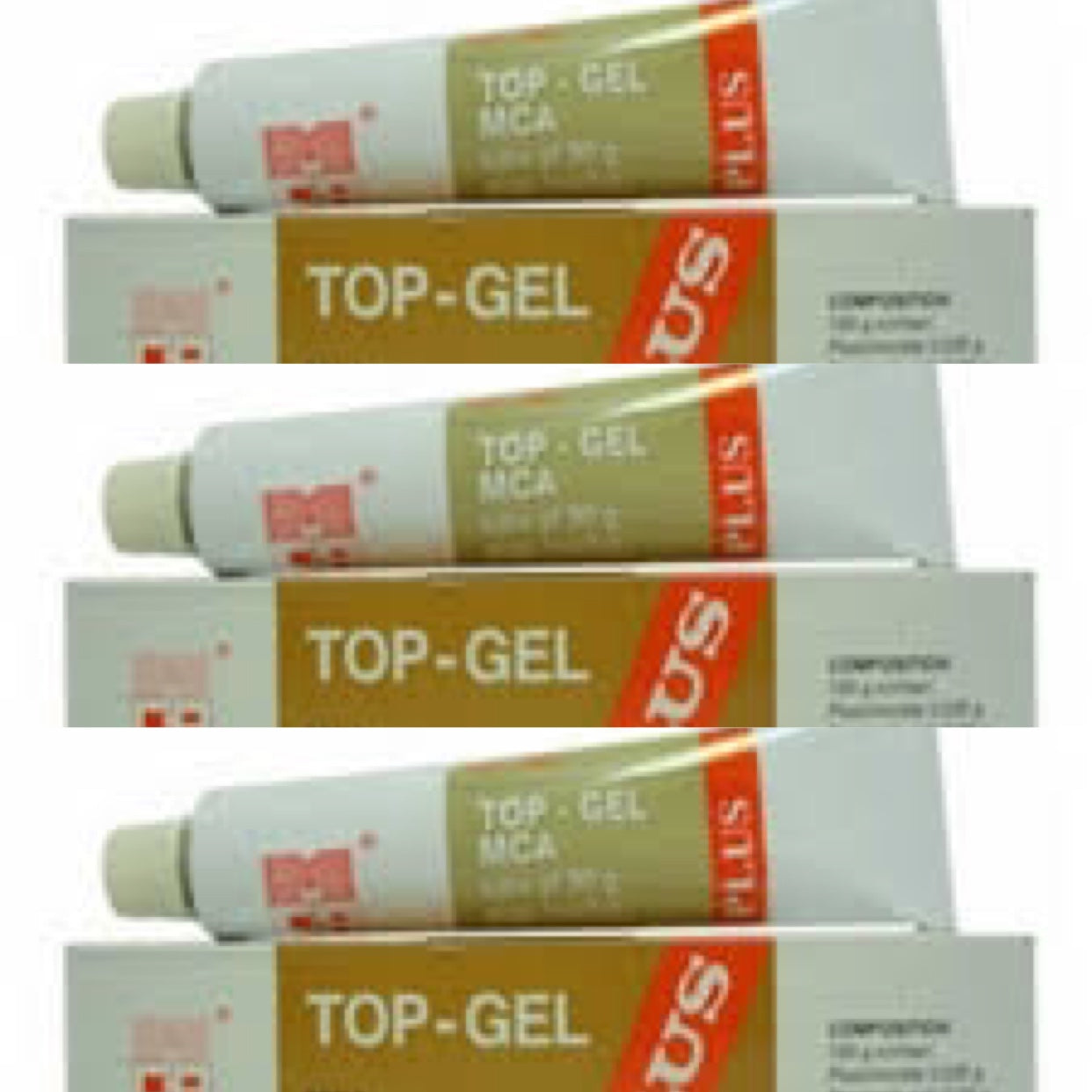 Top Gel Fast Action Gel 30g / 1oz (3 PACK) Fashion Fair Benek