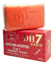 DH7 Antiseptic Exfoliating Cream Soap W/ Carrot Oil 8.7 oz Dh7