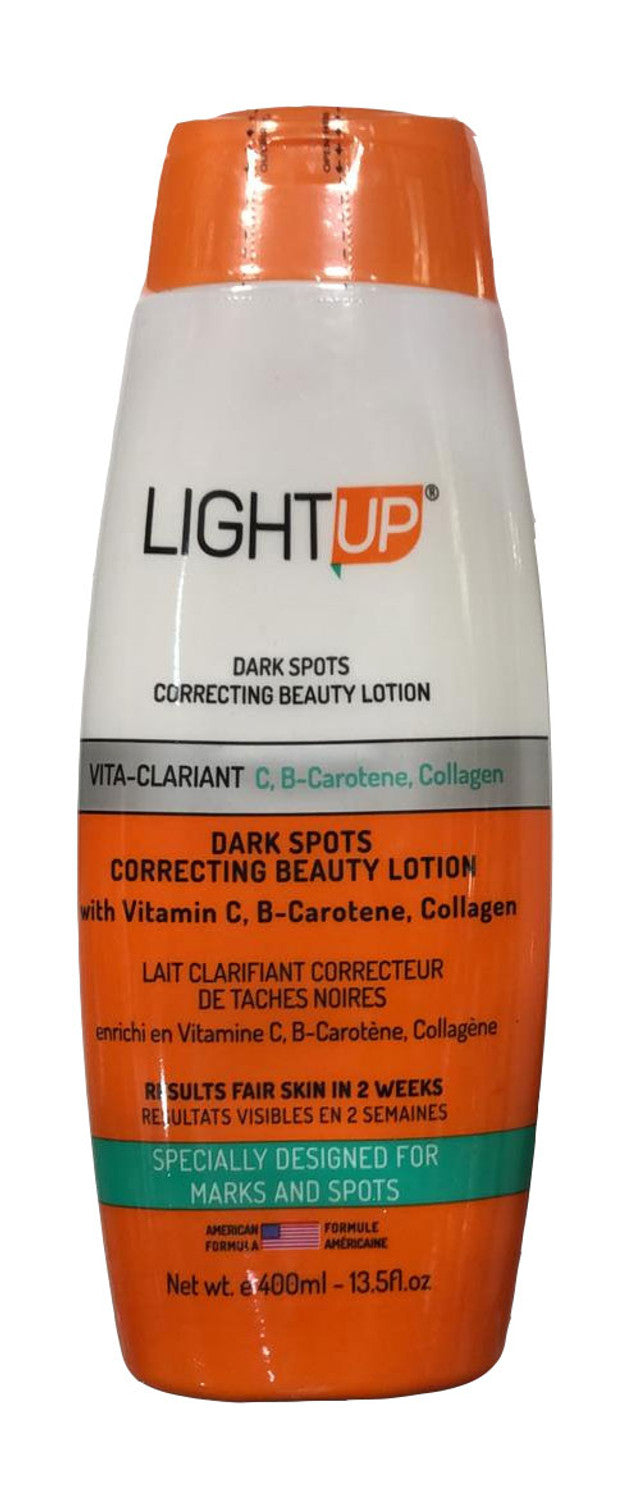 Light Up Dark Spots Correcting Whitening Beauty Lotion Original (3 PACK) Light up