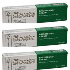 Clovate Litening Tube Cream 1.76 oz / 50 ml pack of 3 clovate