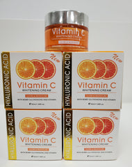 Hyaluronic Acid Vitamin C Whitening Cream Glow& Moisture RoyalGlow Organics