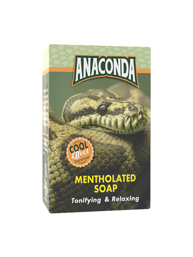 Anaconda Mentholated Soap 190 G - 6.7 Oz African Formula