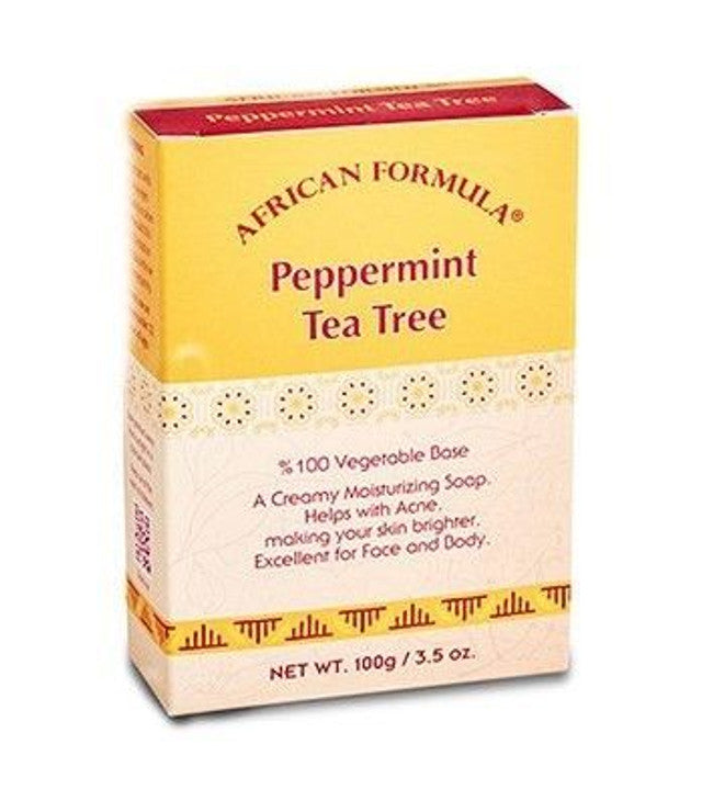 AFRICAN FORMULA PEPPERMINT TEA TREE SOAP 3.5 OZ African Formula