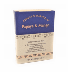 AFRICAN FORMULA PAPAYA & MANGO SOAP 3.5 OZ African Formula