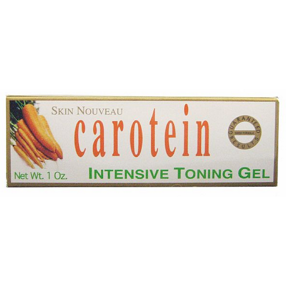 Skin Nouveau Carotein Carrot Intense Toning Gel 1oz Tube carotein