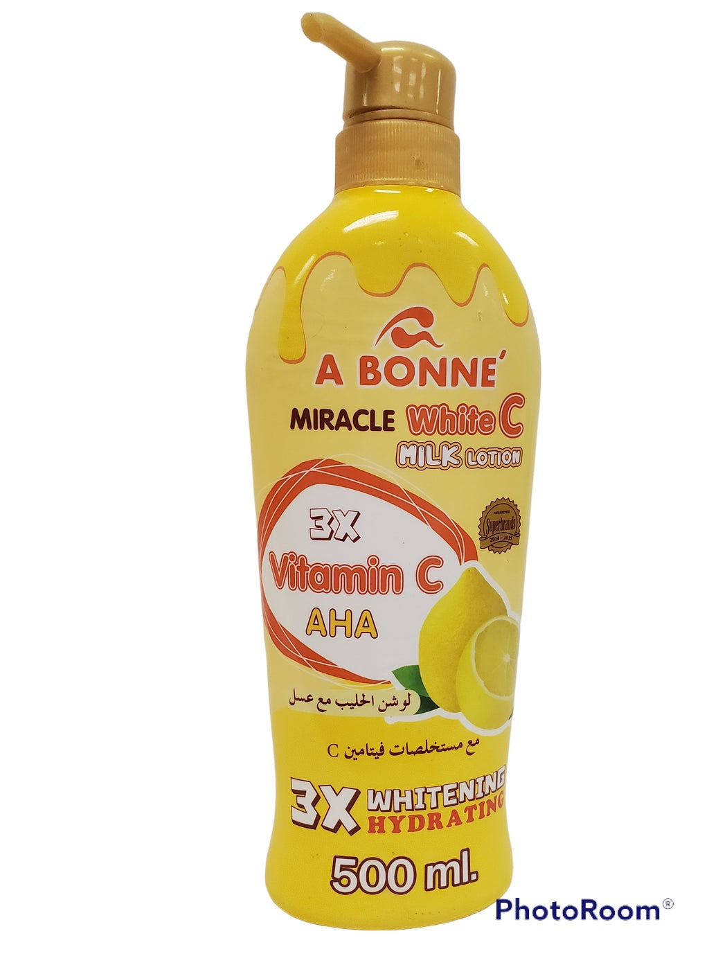 A BONNE MIRACLE WHITE C MILK LOTIN A BOONE