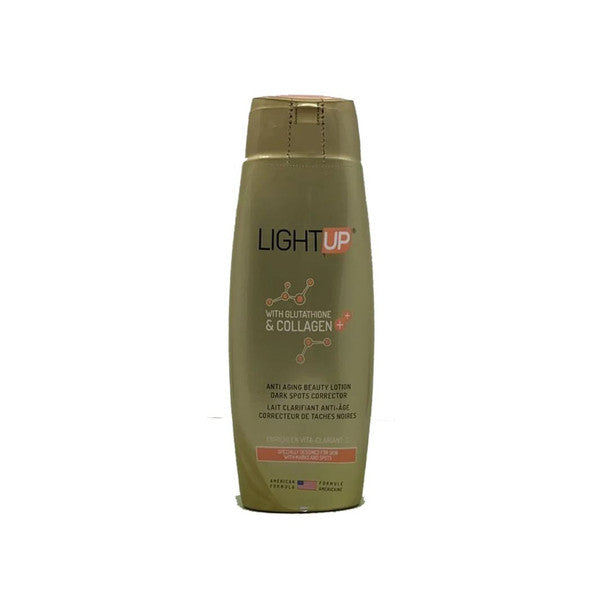 LIGHT UP(Gold / Glutathione) Anti Aging Shower Gel 13.5oz / 400ml Light up