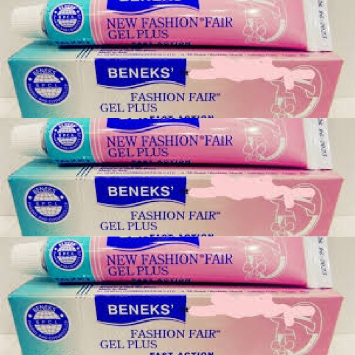 Beneks’ Fast Action Gel Plus 25g (3 PACK) Fashion Fair Benek