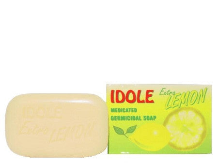 Idole Extra Lemon Soap Skin Face Body 80g BARS (3 Pack). idole