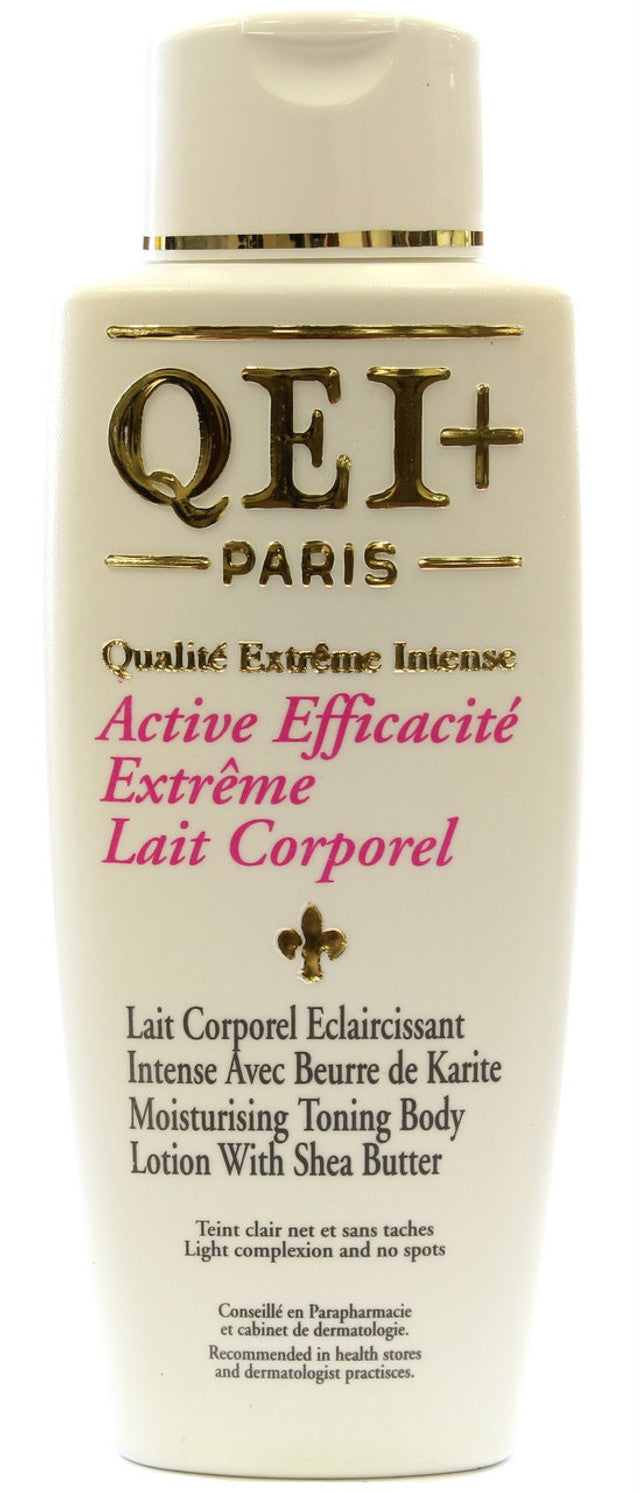 QEI+ Active Efficacite Extreme Moisturizing Toning Body Lotion With Shea Butter 16.8oz/500ml Qei +