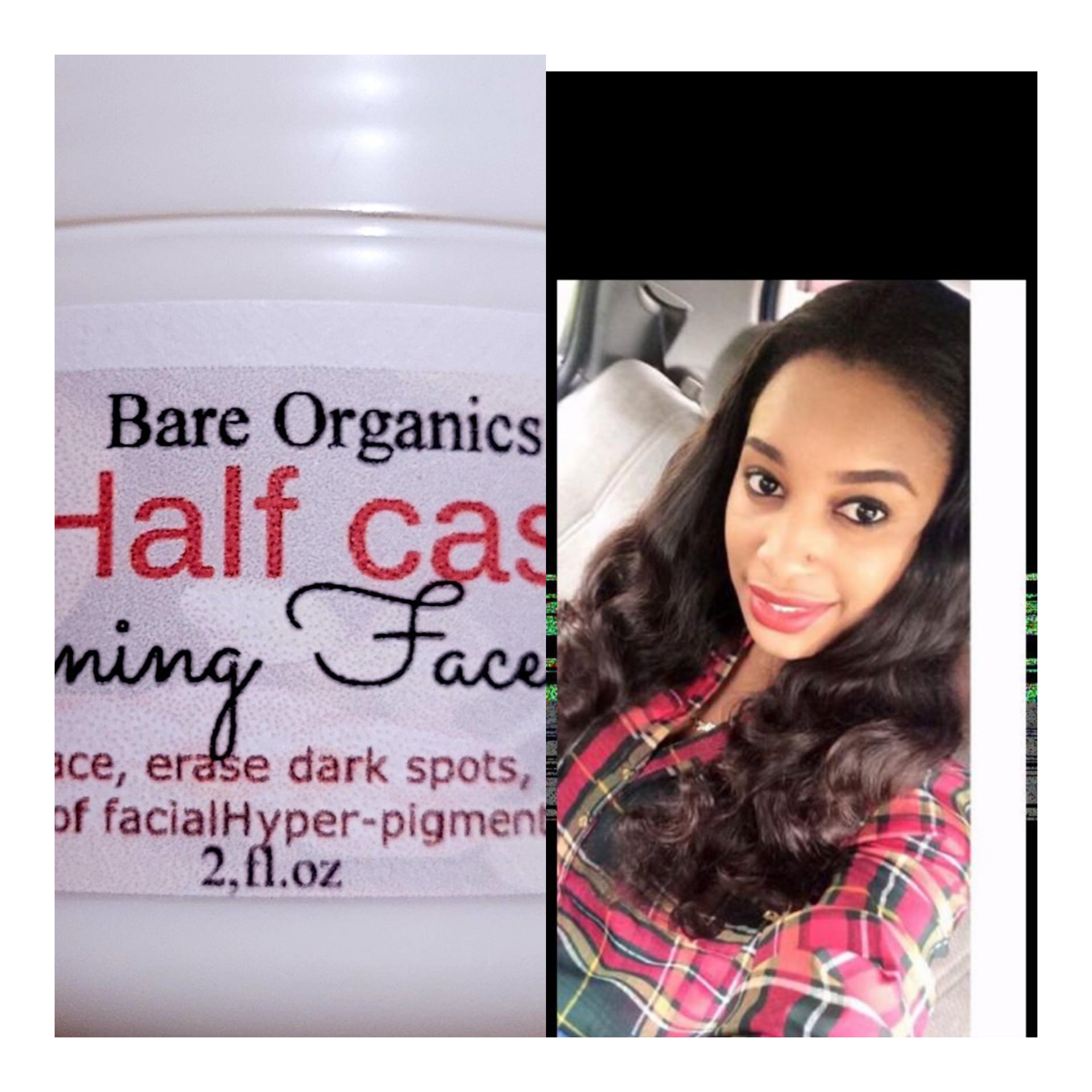 Half Cast Whitening  Fast Action 7 days Face Cream RoyalGlow Organics