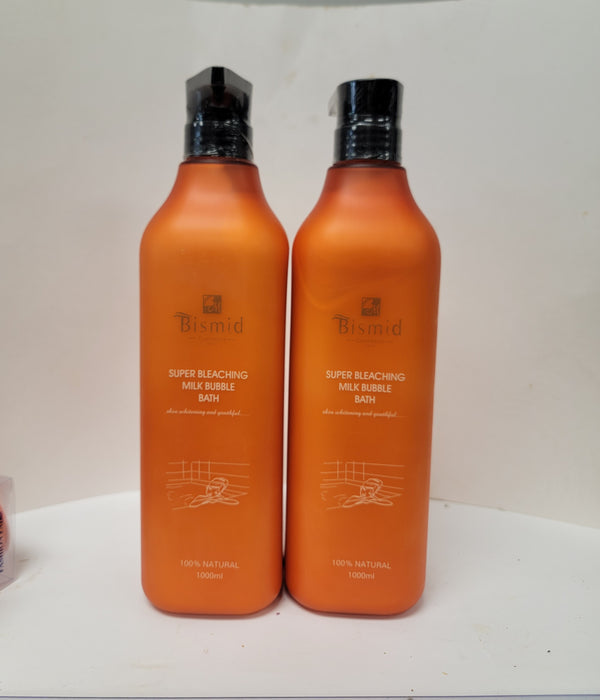 BISMID SUPER BLEACHING MILK BUBBLE SHOWER CREAM RoyalGlow Organics