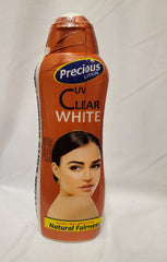 PRECIOUS LOTION UV CLEAR WHITE TENDER SKIN WHITENING NATURAL FAIRNESS RoyalGlow Organics