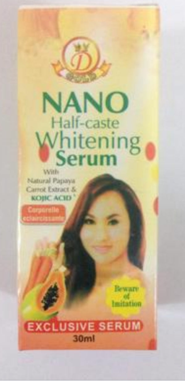 NANO HALF -CASTE WHITENING SERUM 30ml Nano Extra White