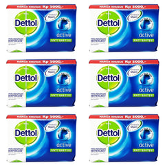 Dettol Anti-bacterial Bar Soap Active - (3 Pack) Dettol