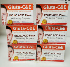 GLUTA C& E GLUTATHIONE AND VITAMIN C& E KOJIC ACID PLUS WHITENING SOAP GLUTAMASTER