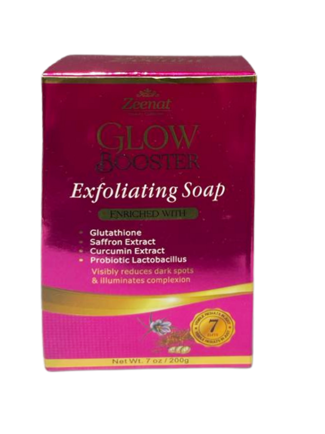 Zeenat Glow Booster Exfoliating Soap 200g ZEENAT