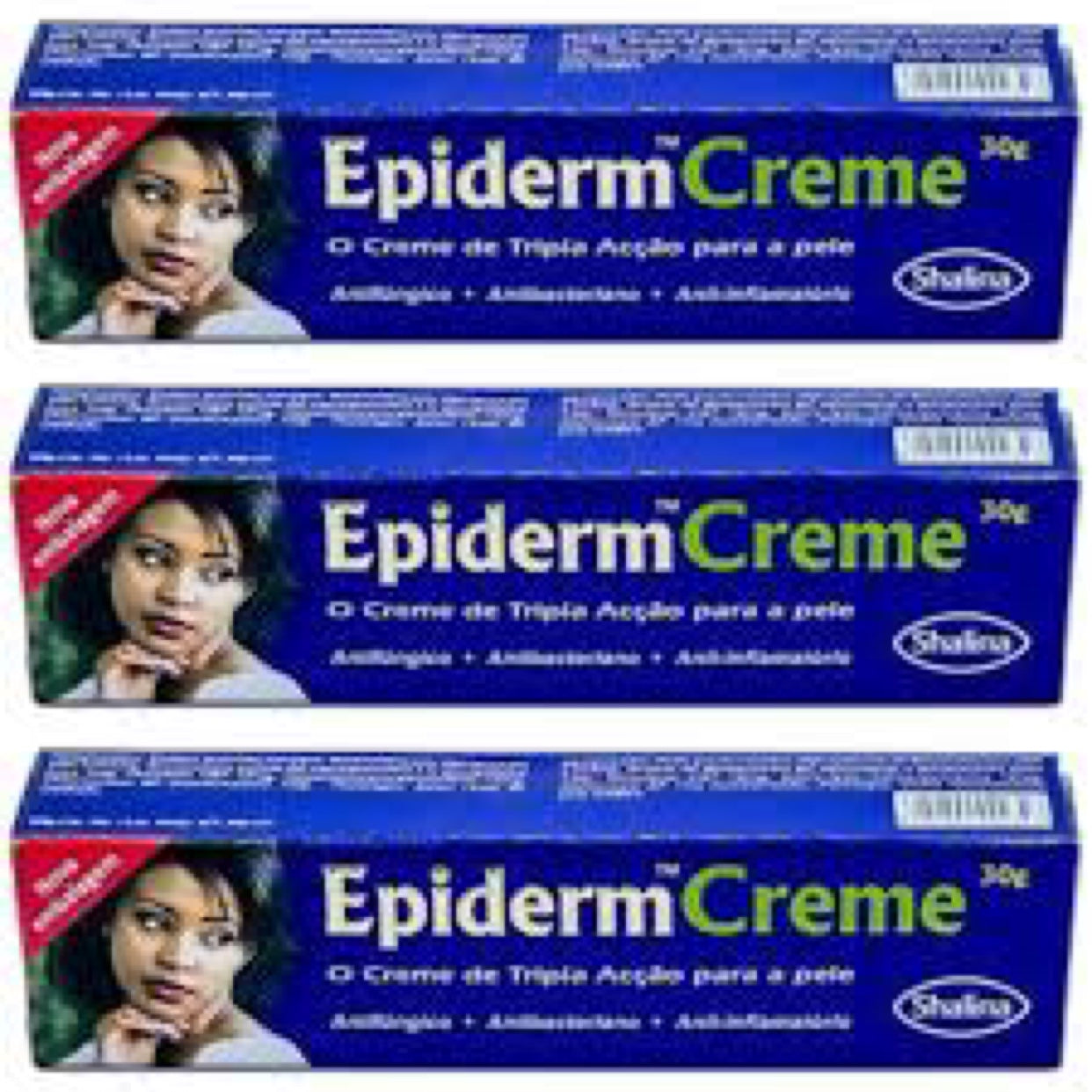 Epiderm Triple Action Cream (10 Pack) Epiderm