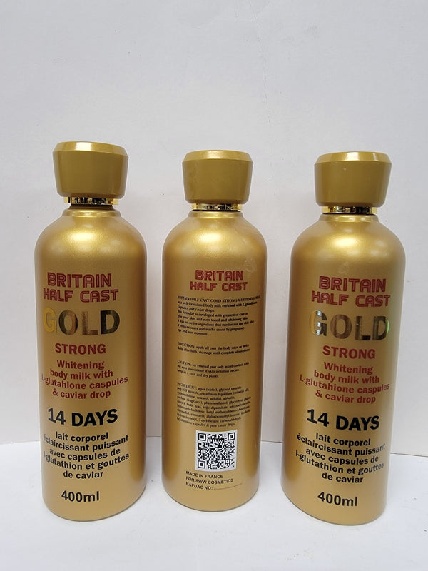 Britain Half Cast strong lightenting body lotion NANO HALF CAST