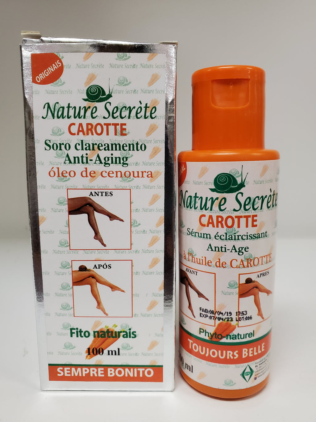 Nature Secréte Serum Eclaircissant Carotte Oil 100ml Nature secret