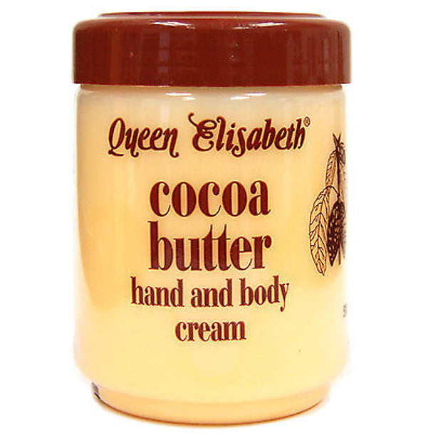 Queen Elisabeth Cocoa Butter Jar Cream 16.9 oz / 500 ml Queen Elizabeth