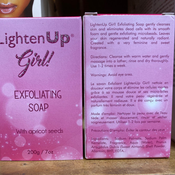 Omic LightenUp Girl! Exfoliating Soap - 200g / 7 Oz Lighten Up