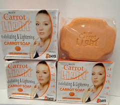 Body carrot light exfoliating &lightening soap Body carrot