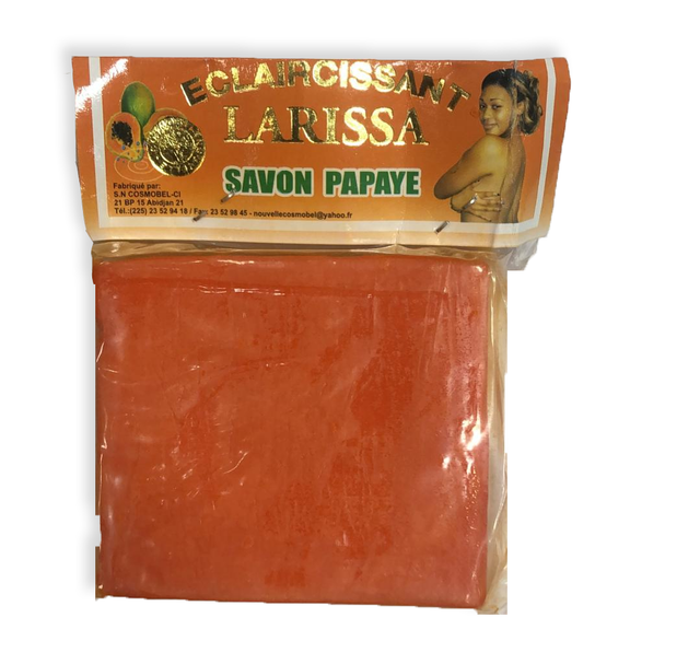 Larissa Papaya Fast Action Soap 225g Larissa