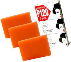 Kojie San Lightening Kojic Acid Soap 3 Bars Kojie San