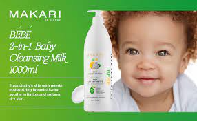 Makari BeBe Cleansing Milk 33.8 fl oz / 1000 ml Makari