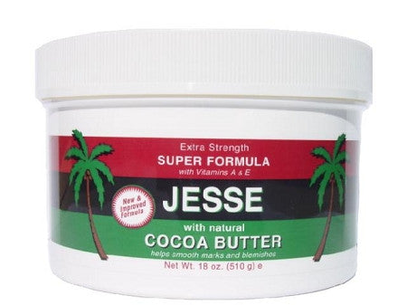 Jesse With Natural Cocoa Butter Jar Cream 18 oz Jesse