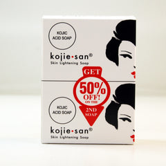 Kojiesan #086 Skin Lightening KOJIC ACID SOAP (White box 2Pcs x 135g / Pack) 9.52oz / 270g Kojie San