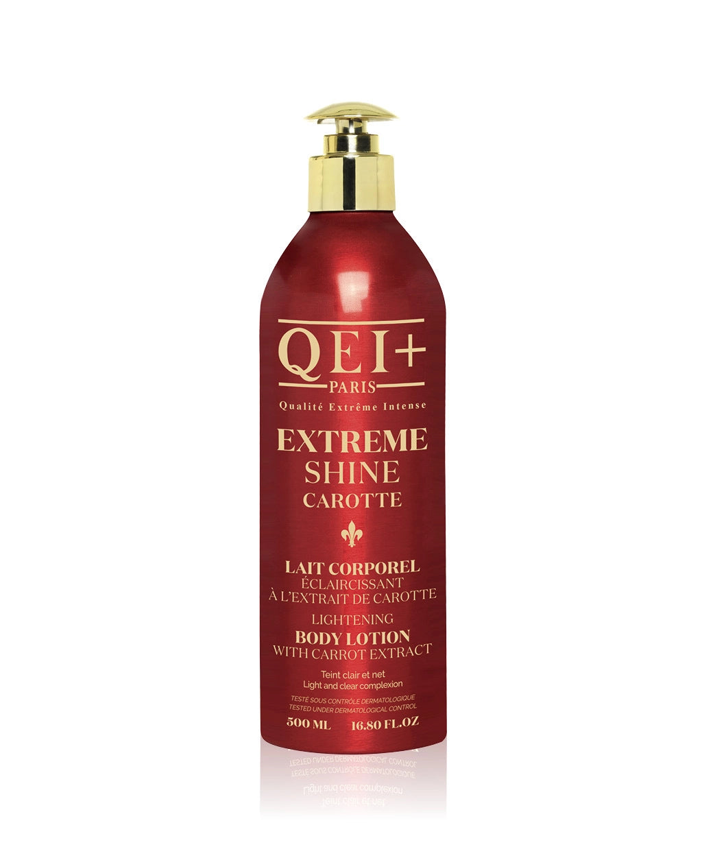 QEI+ Extreme Shine Carotte lotion 16.8oz / 500ml Qei +