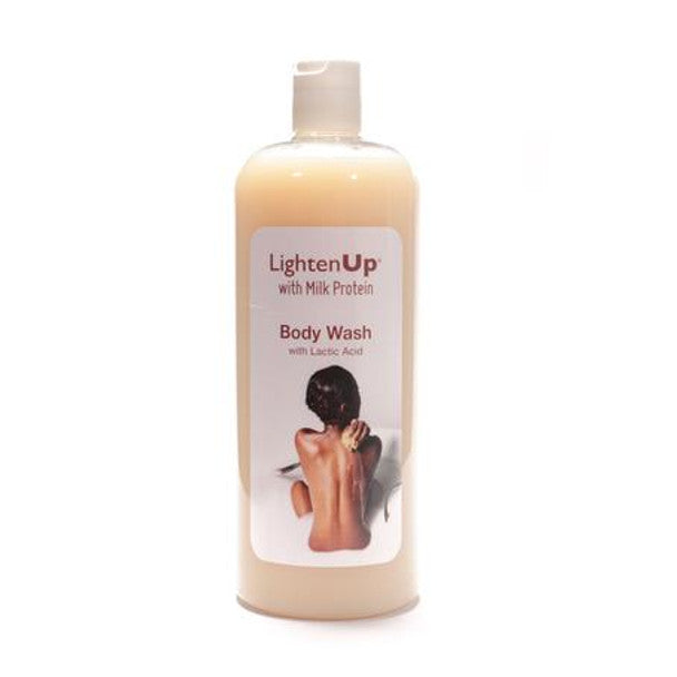 LightenUp Milk Protein Shea Butter Body Wash 1000ml Lighten Up